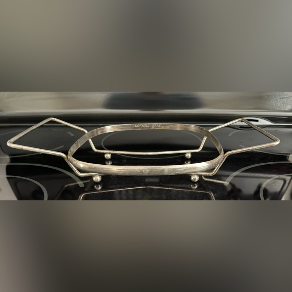 Corning Ware Metal Cradle Dish Holder